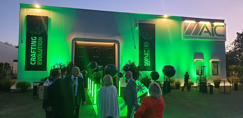Automazioni Industriali CAPITANIO Srl (AIC) celebrates its 50th anniversary and expands business 
